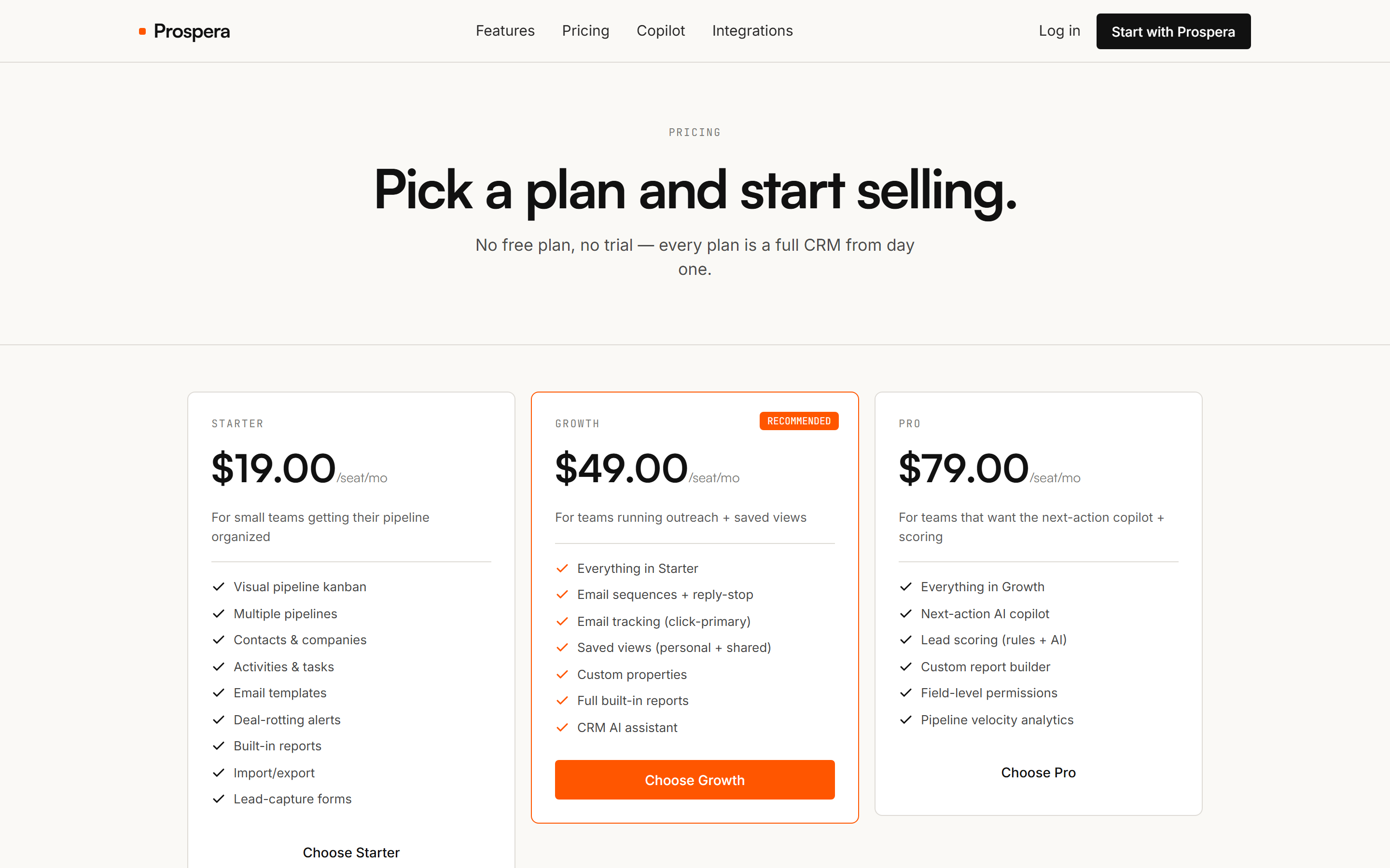Pricing