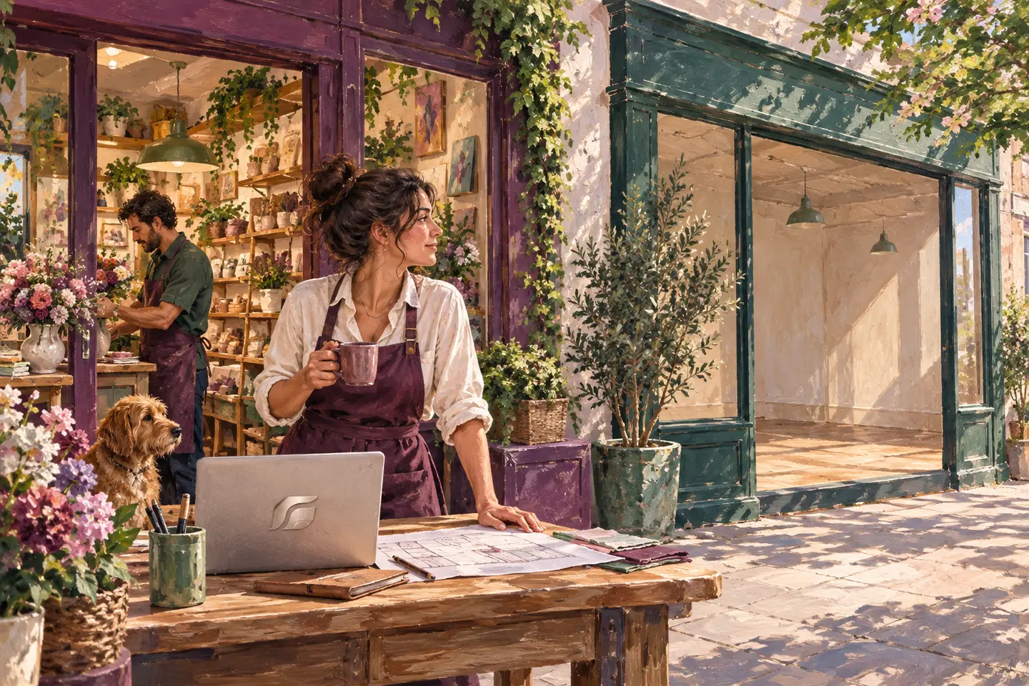 People consider the next business beside an operating one